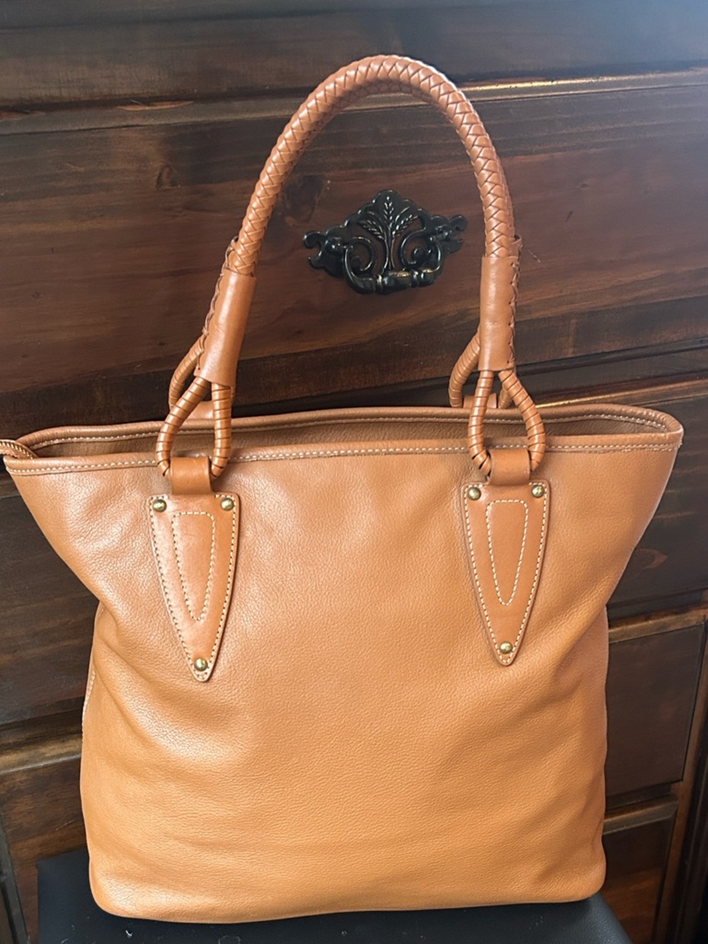 Excellent condition RARE MCM Munchen Leather Tote Bag. - Picture 2 of 11